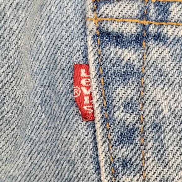 Vintage LEVIS 550 Extra-Baggy Jeans 35x29 Medium-Wash - Picture 10 of 16